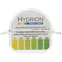 Тест-смужка для тестування ЧАС Hydrion Quat Chek, 5 м